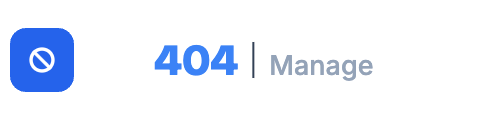 No404 Manage